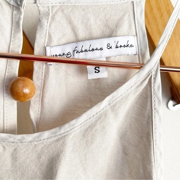 Young Fabulous & Broke Diego Linen Jumpsuit